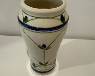 Signed Pottery Vase