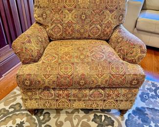 Club chair & ottoman