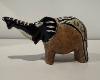 Carved stone elephant