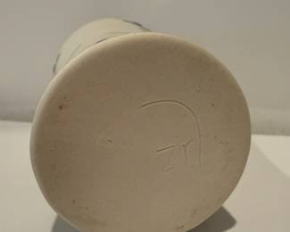 Signed Pottery Vase