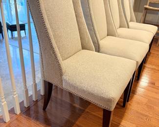 Set of 4 upholstered chairs