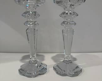 Pair Crystal Candlesticks