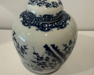 Blue & White Ginger Jar 
