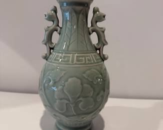 Celadon vase