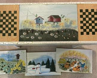 Interchangeable season bench