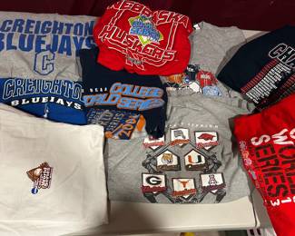 CWS tshirts , CU & NU shirts 