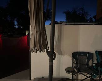 Large outdoor umbrellas (3)