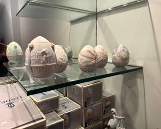 Lladro Porcelain Eggs