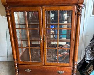 Antique Curio Cabinet
