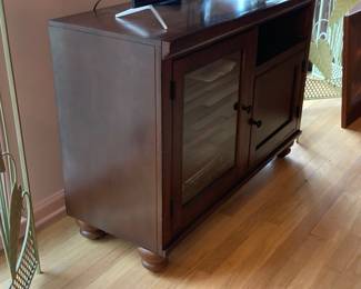 Wooden TV Cabinet (Side View)