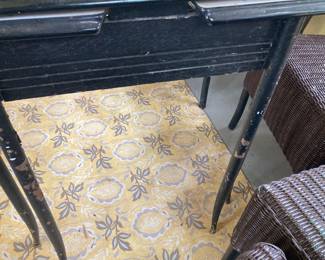 Antique Enamel Table (Legs)