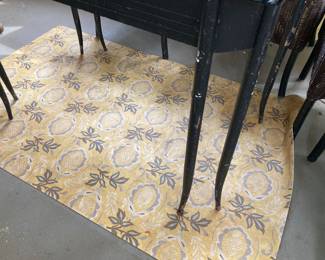 Antique Enamel Table (Legs)