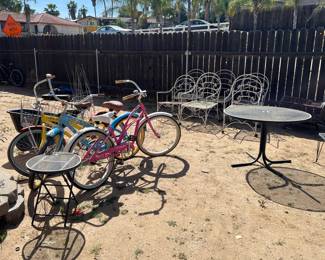 Bikes patio furniture 