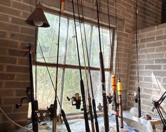 Ah yes…fishing rods. We’ve got many