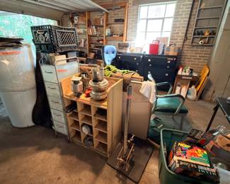 You might notice that water heater to the left… This stays with the house. Some pretty cool vintage games that were included in an art exhibit by this artist.