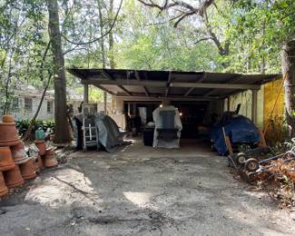 See that uneven ground? Watch your step. In your excitement to get in here you could stumble. We will be lucky to find you a Band-Aid