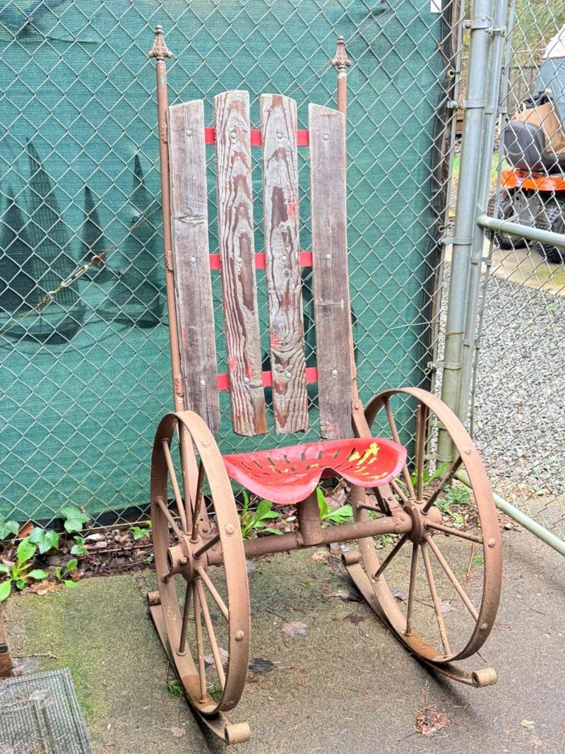 1 RusticRepurposedRockingChair