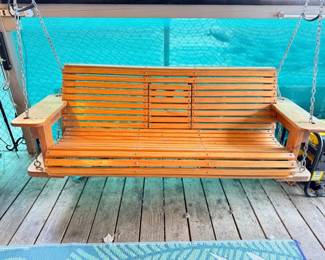8 HandCrafted71PinePorchSwing