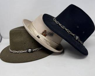 211 3MensWoolBlendHats