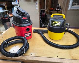 201 2SmallShopVacuumsCraftsmanStanley