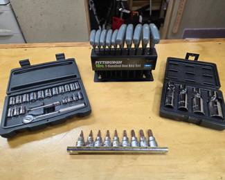 230 4SmallToolKitsStanleyEverlastPittsburghMore