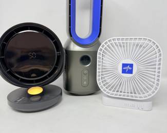 189 3DeskTopUSBCordlessFans