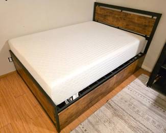 52 AshleyFurnitureFullSizeMemoryFoamBedWithUnderBedStorage