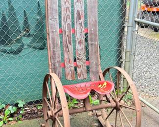 1 RusticRepurposedRockingChair