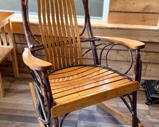 3 AmishBentwoodRockingChair
