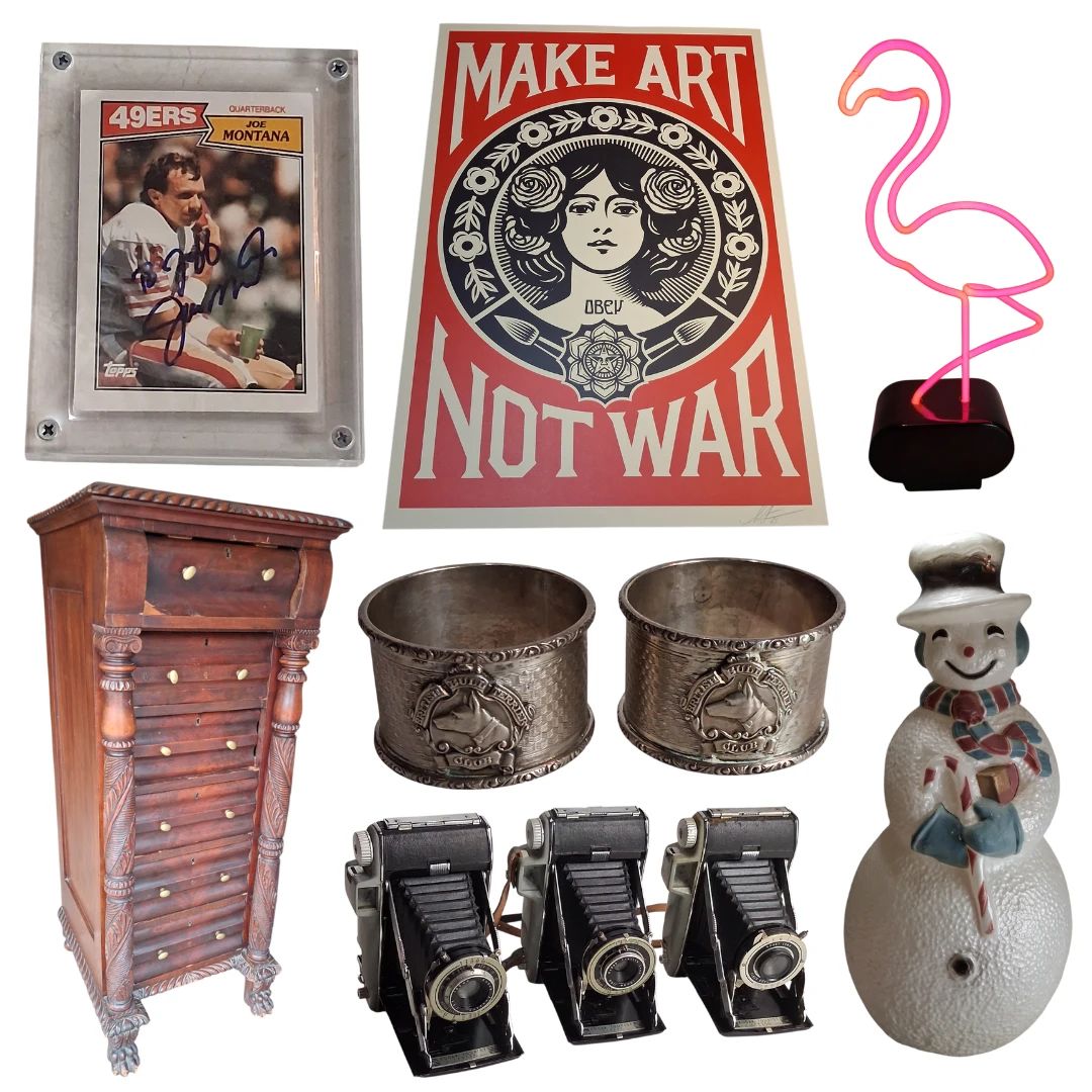 Auction Wed. March 25th at 7PM. ONLINE ONLY