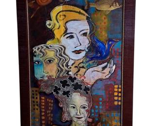 MN Artist Mixed Media Painting