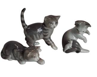 Llardro Cat Mouse Figurines