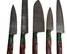 setHandmade Damascus Knife Set Green Orange Purple Handmade Damascus Cleaver and Fish Knife Handmade Carbon Steel Knife Set Green Yellow Red Handmade Damascus Dagger Carbon Knife  Handmade Damascus Hunting Pocket Knives Handmade Damascus Knife Set Blue Green