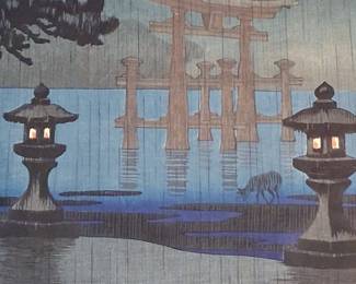 1941 Tsuchiya Koitsu Japanese Woodblock Print