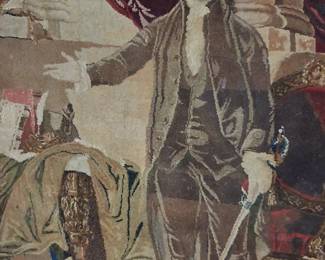 1871 George Washington Eliza McClenahan Petite Point