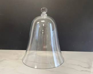 Lot 997  Clear Glass Cloche Display Dome