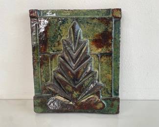 Lot 1069  Cary Esser Architectural Ceramic Tile Art  Heritage Park 