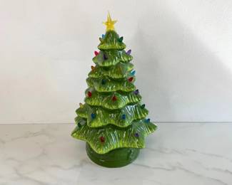 Lot 797  Mr Christmas Nostalgic Ceramic Christmas Tree