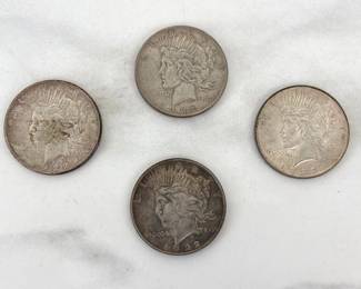 Lot 1064  1922 Peace Silver Dollar Coins