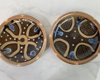 Lot 879  Mark Hewitt Studio Pottery Plates