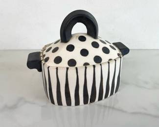 Lot 1076  Signed Olson  Whimsical Art Pottery