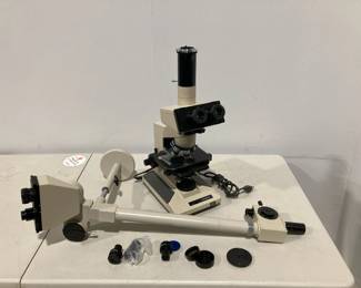 Lot 5060  Olympus BH2 Compound Binocular Microscope
