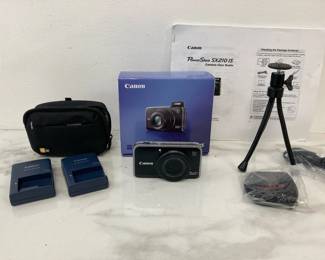 Lot 1127  Canon Power Shot SX210 IS