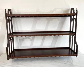 Lot 1096  Vintage Wall Shelf