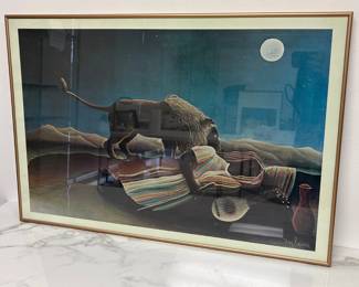 Lot 826  Henri Rousseau The Sleeping Gypsy Reproduction Art Print