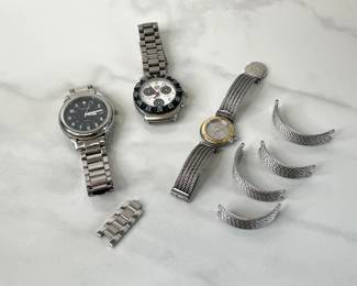 Lot 835  Vintage Watches Philippe Charriol Orvis Tag Heuer