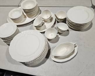 Lot 731  Steubenille Rose Point China