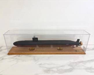 Lot 900  Handcrafted Desktop Replica Model USS Tuscon Submarine