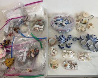 Lot 931  Miniature Tea Set Collection