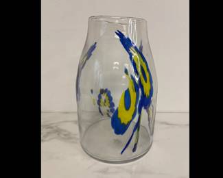 Lot 898  Vintage Blenko Art Glass Vase